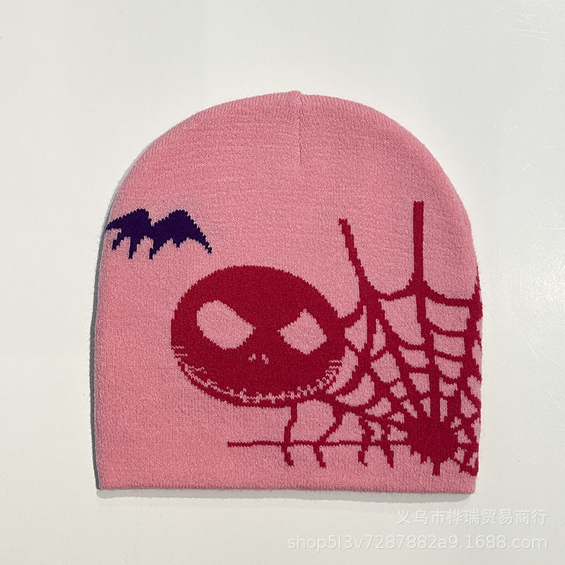 Wholesale Halloween Party Pirate Skull Acrylic knitted hat